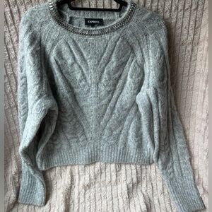 Gray Express Sweater